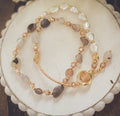 Beautiful Pearl and Stone Bracelet