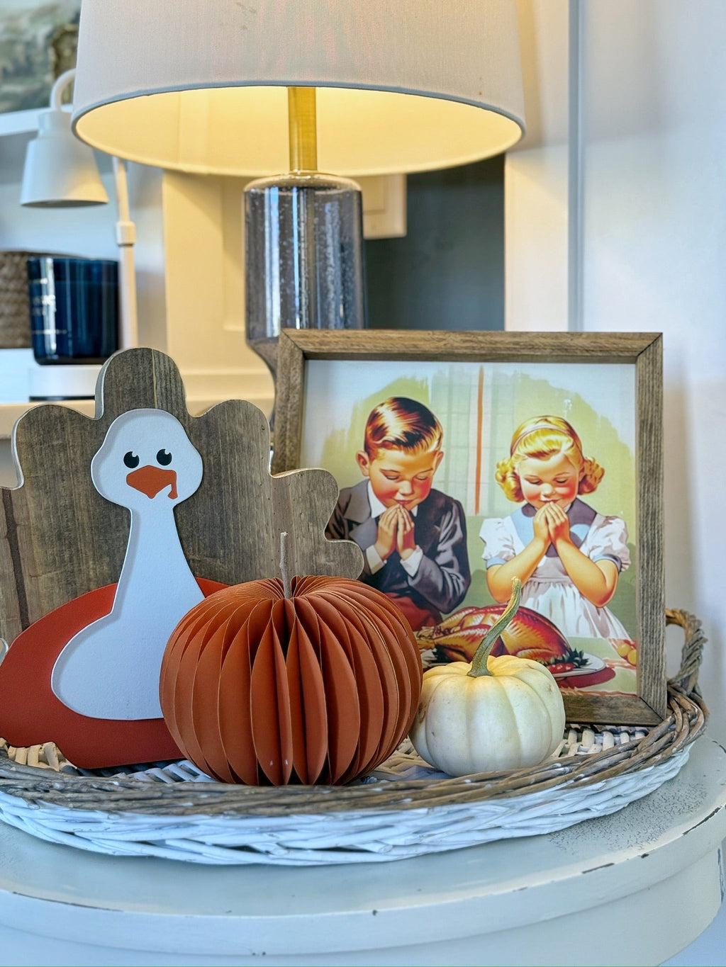 Thanksgiving Prayer Framed Art