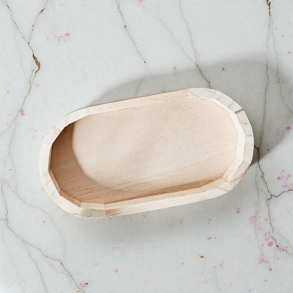 Rustic Wood Tray