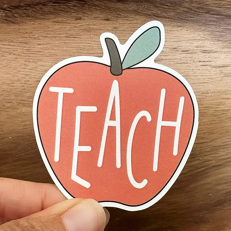 Teacher Appreciation Sticker | Apple Sticker | Teacher Gift