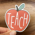 Teacher Appreciation Sticker | Apple Sticker | Teacher Gift