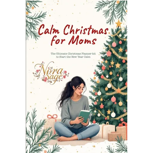 Calm Christmas for Moms: The Ultimate Christmas Planner Kit to Start the New Year Calm: A Simple Christmas Organizer & Mindful Christmas Guide for Str - Paperback