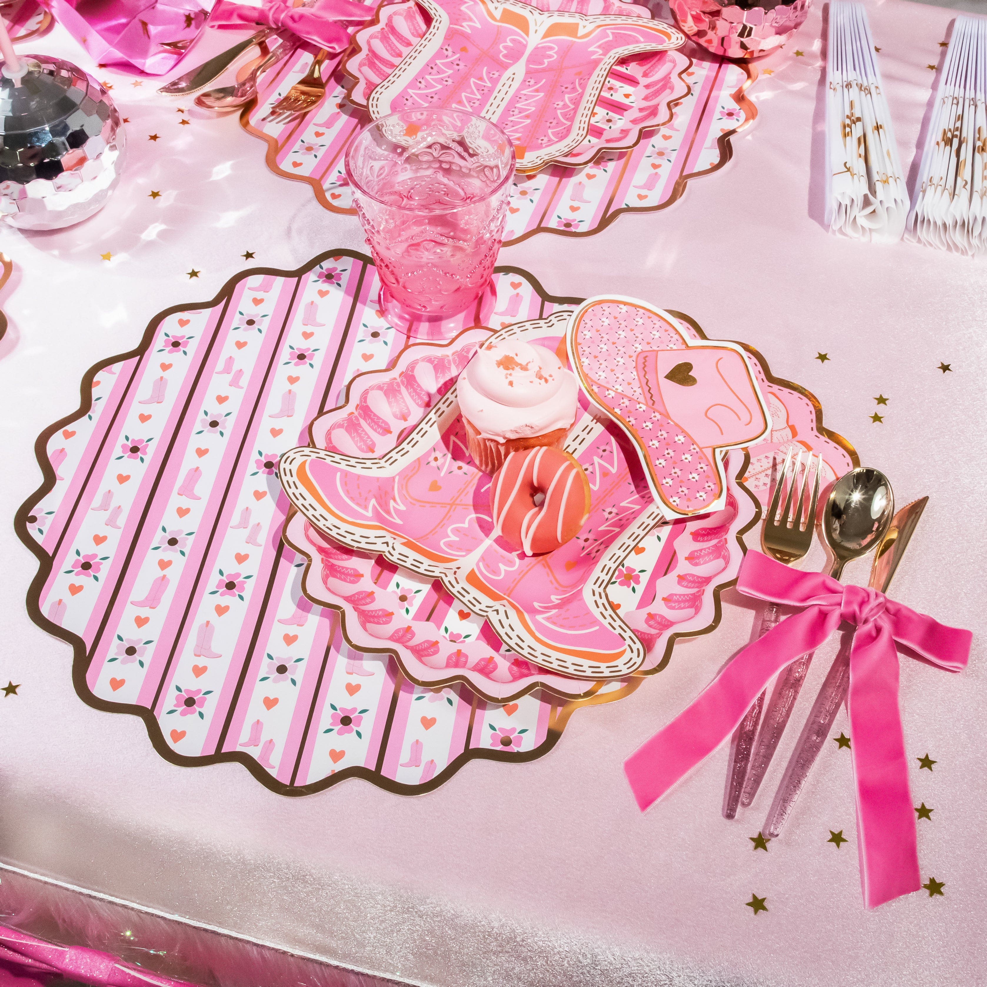 Boot Scoot Blooms Placemats (10 count)