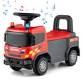 Kids Ride On Push Car Licensed SCANIA Truck Toy with Steering Wheel and Music