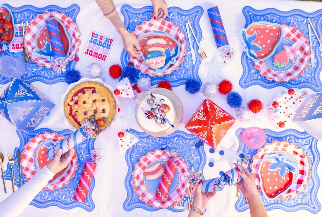 Picnic Perfect Gingham Dinner Plates (10 ct)