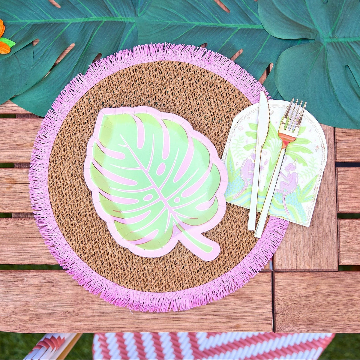 Cabana Club Woven Reusable Placemats (4 Count)