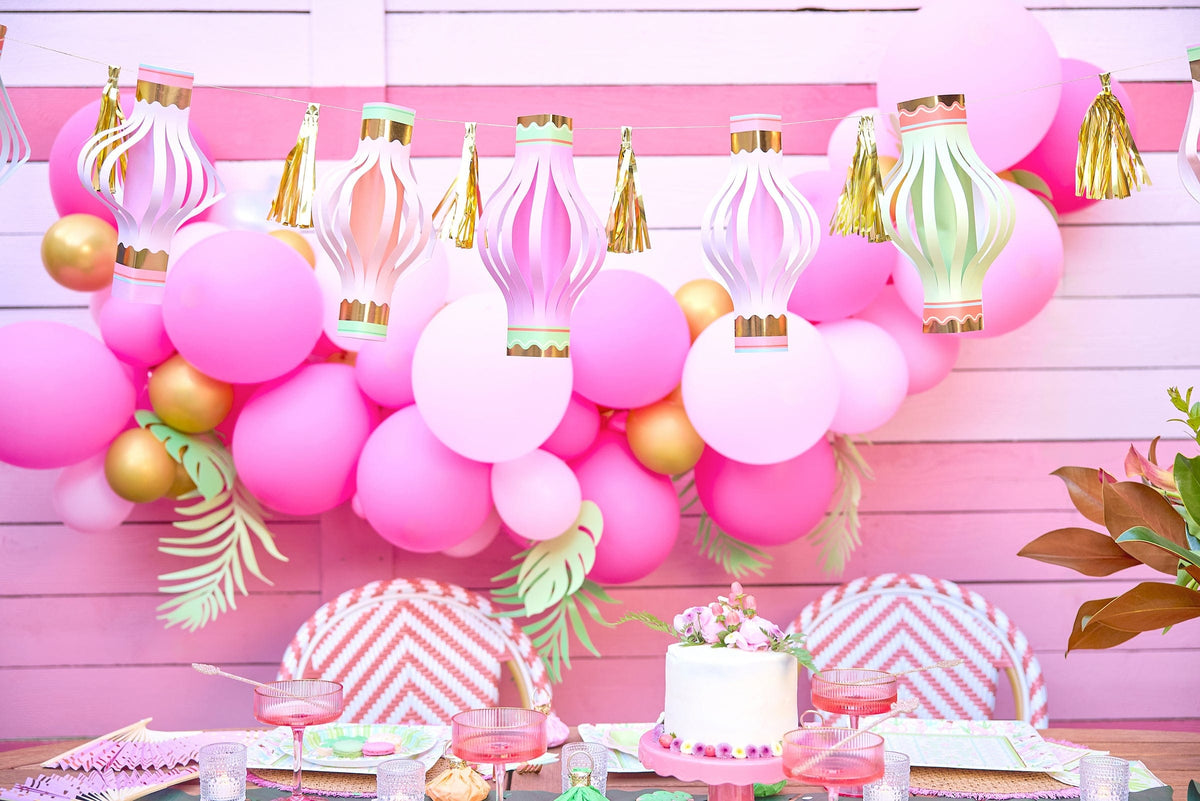 Cabana Club Paper Lantern Garland