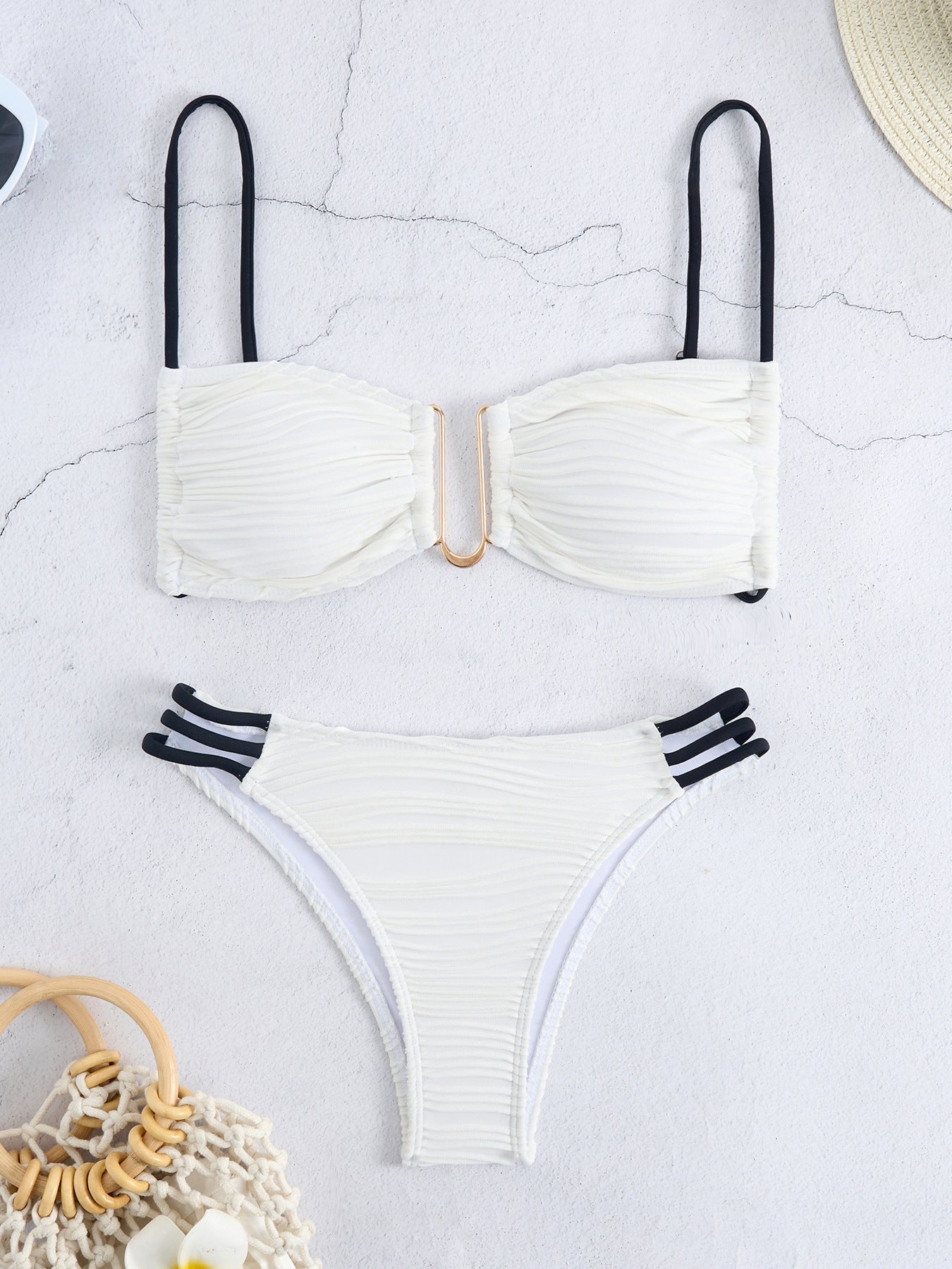 Women's Sexy Comfortable Three-Piece Separate Swimsuit