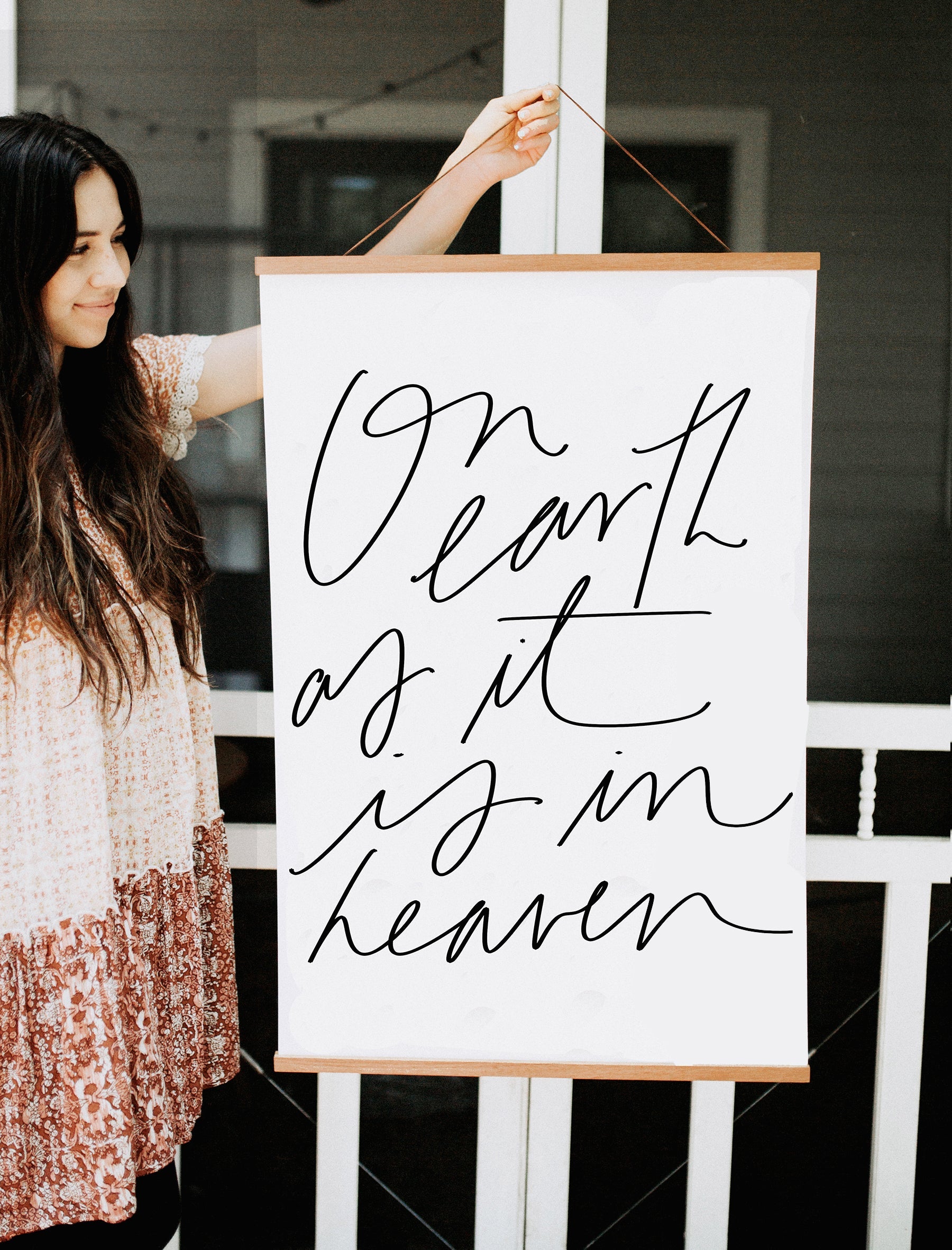 Poster: On Earth As It Is In Heaven