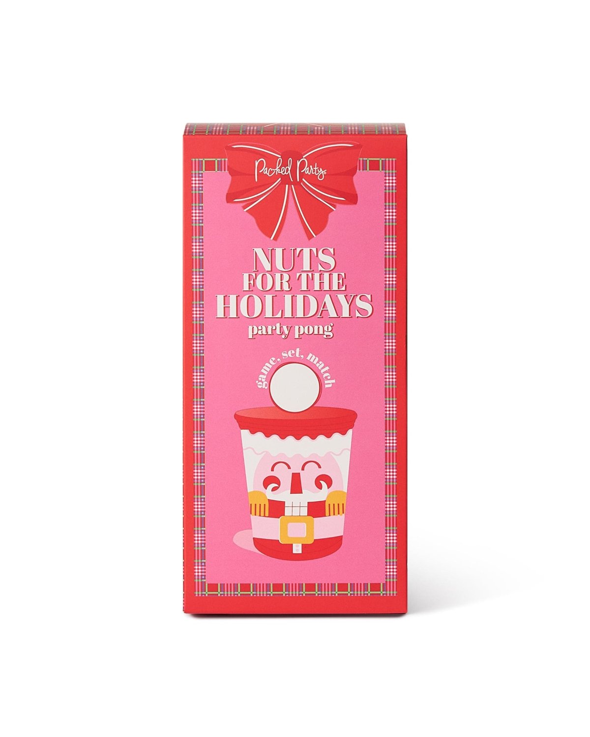 Christmas Holidays Nutcracker Pong Set (12ct cups)