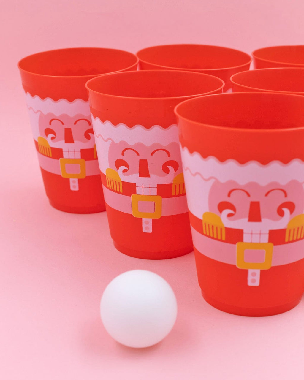 Christmas Holidays Nutcracker Pong Set (12ct cups)