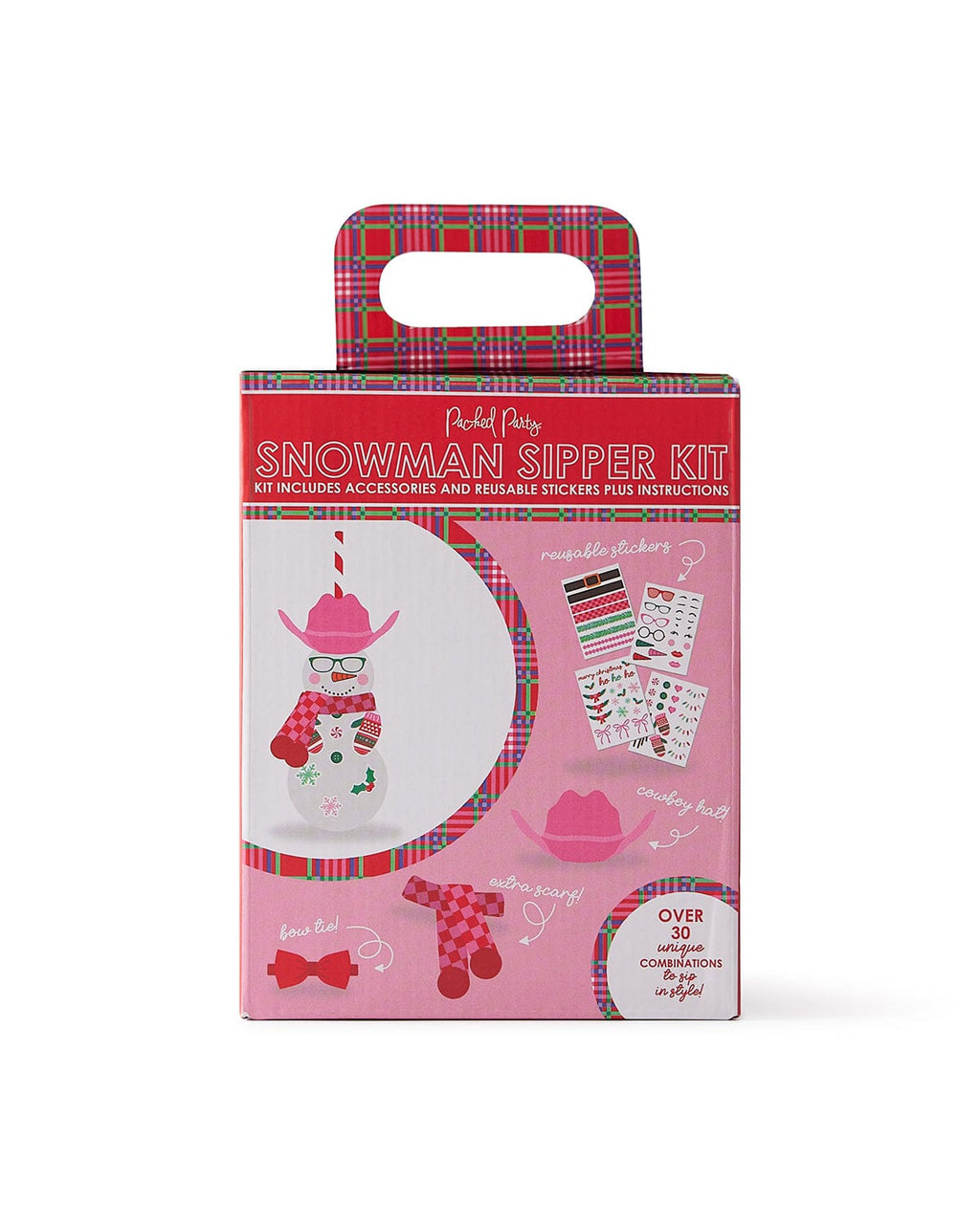 Snowman Sipper & Customizable Accessories