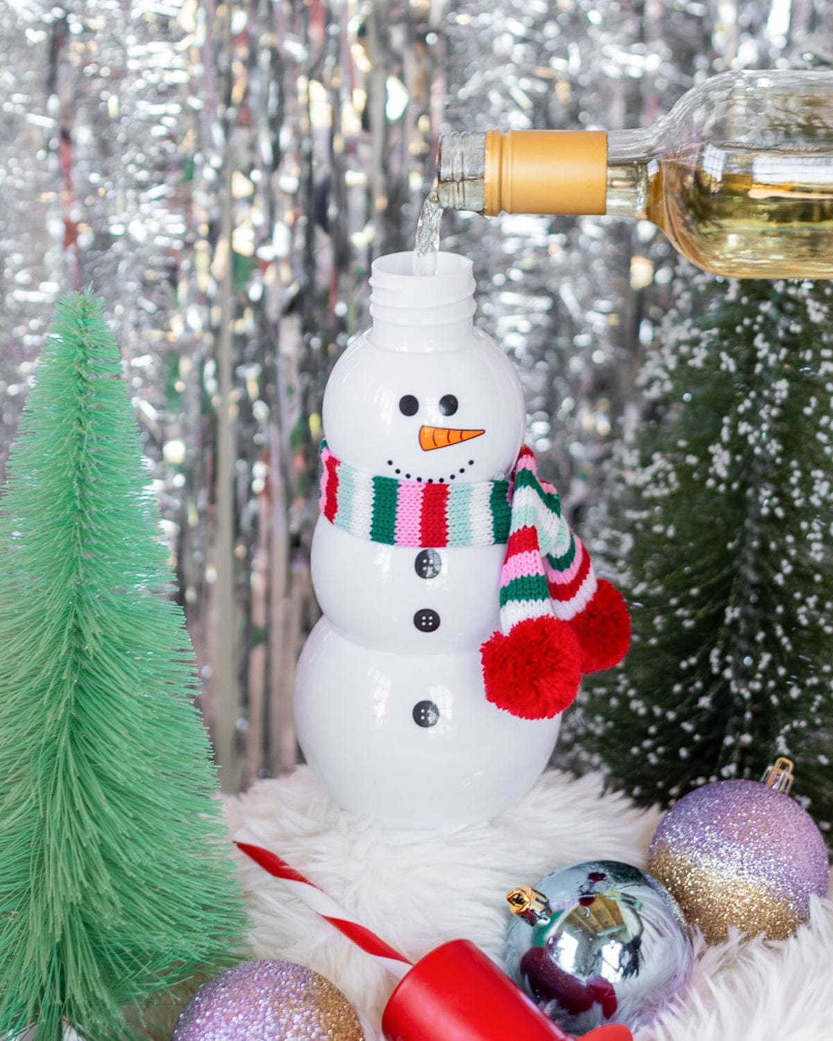 Snowman Sipper & Customizable Accessories
