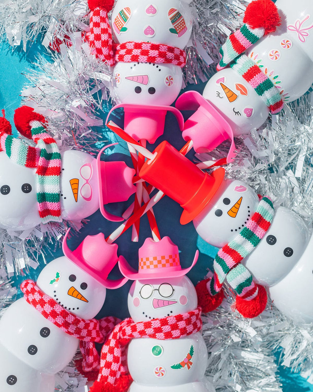 Snowman Sipper & Customizable Accessories
