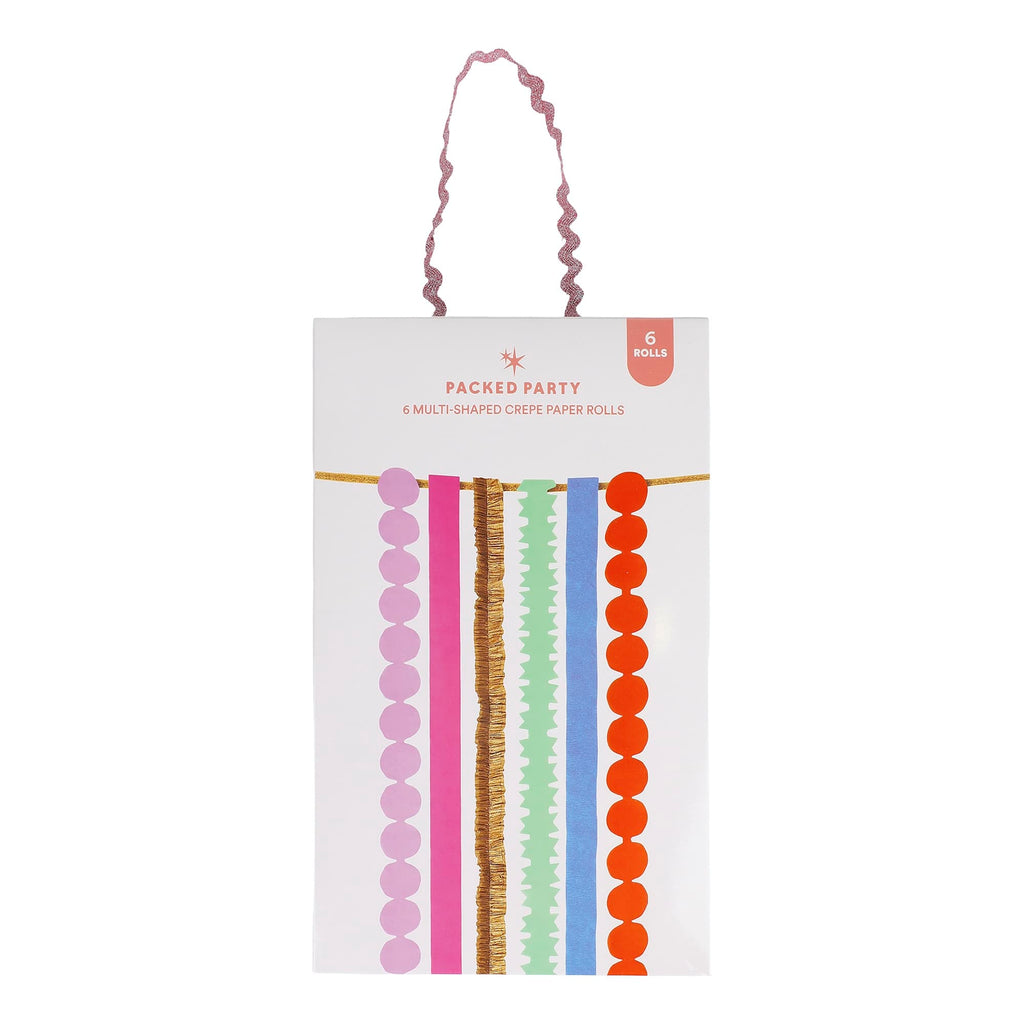 Multicolored Party Streamer Set