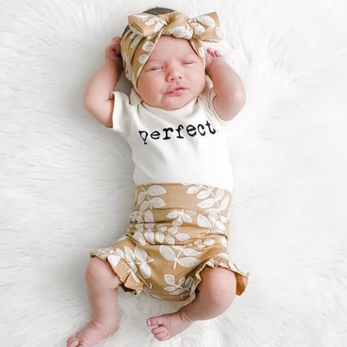 Perfect Organic Cotton Baby Bodysuit
