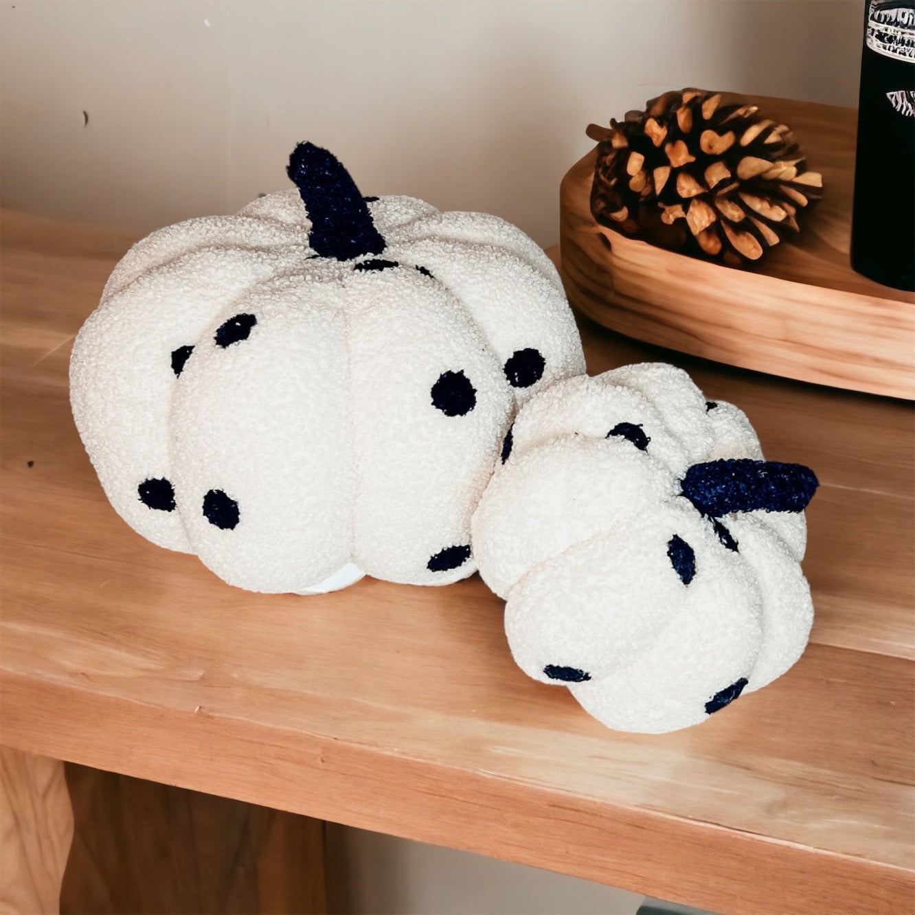 Plush Pumpkin Throw Pillow Decorative Fall Pillow Soft Cuddle Pumpkin Decor