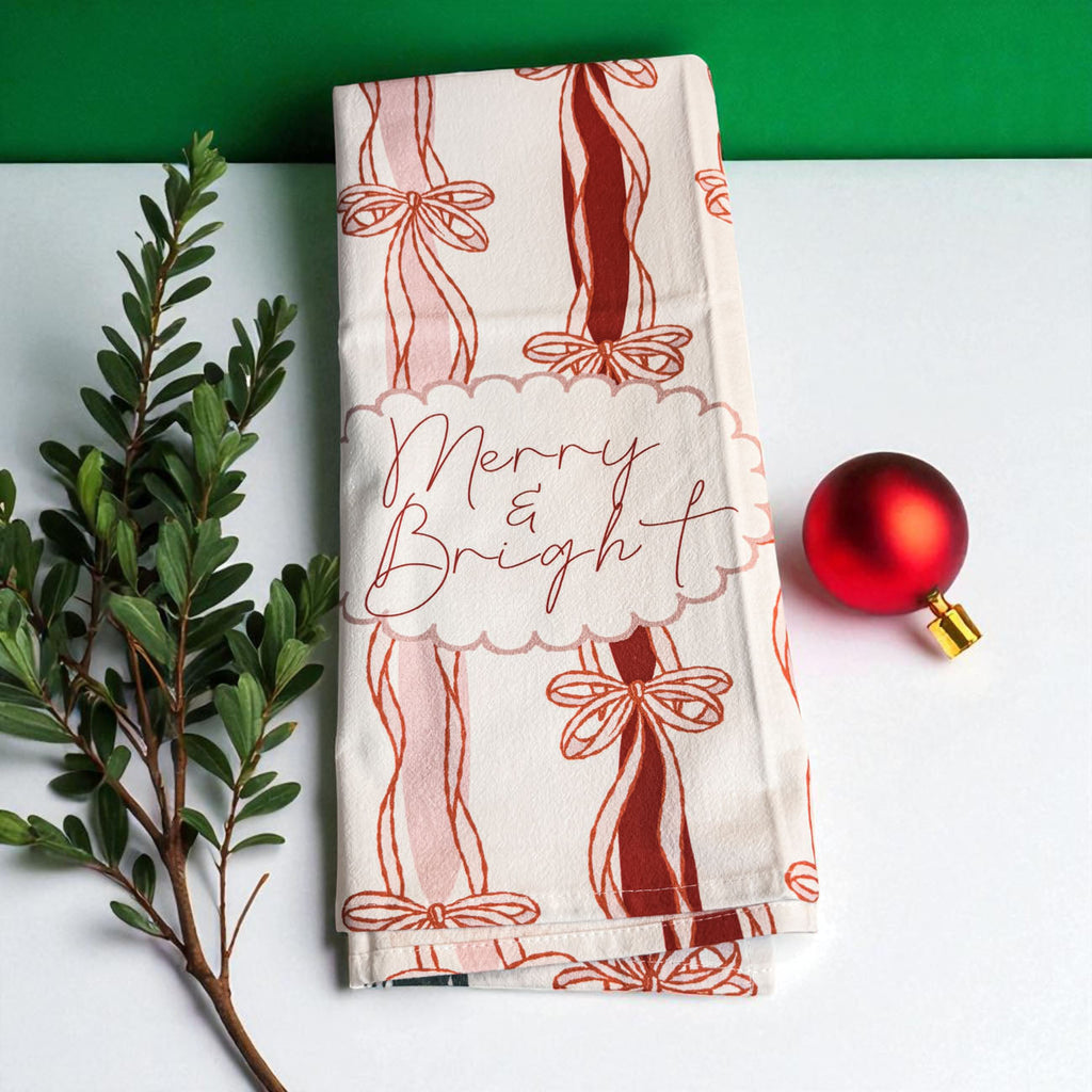 Merry and Bright Kitchen Towel