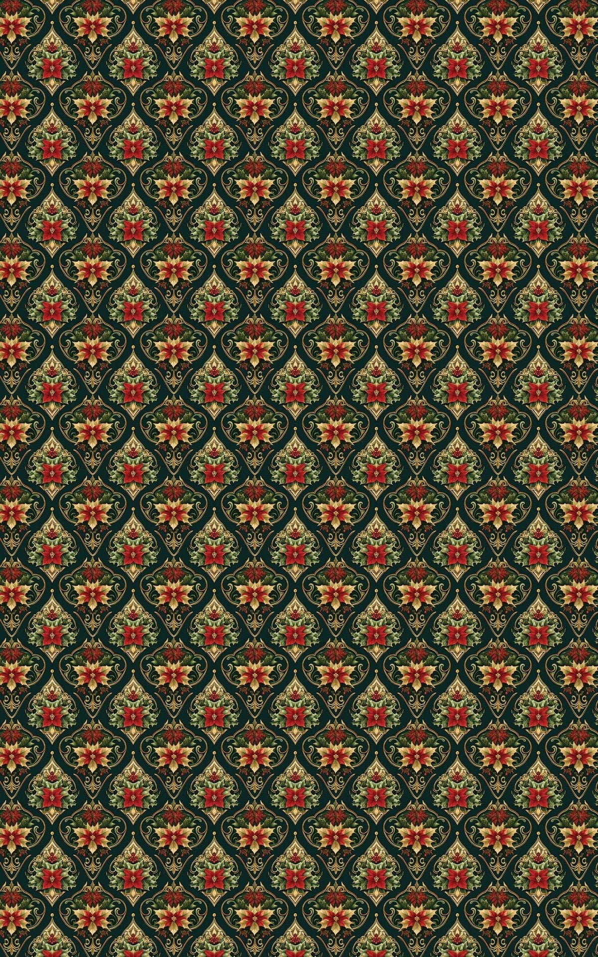 Baroque Holiday Medallions