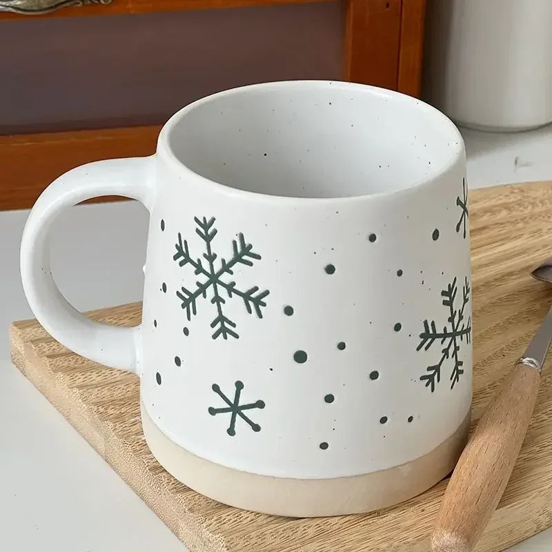 Vintage Christmas Ceramic Mug