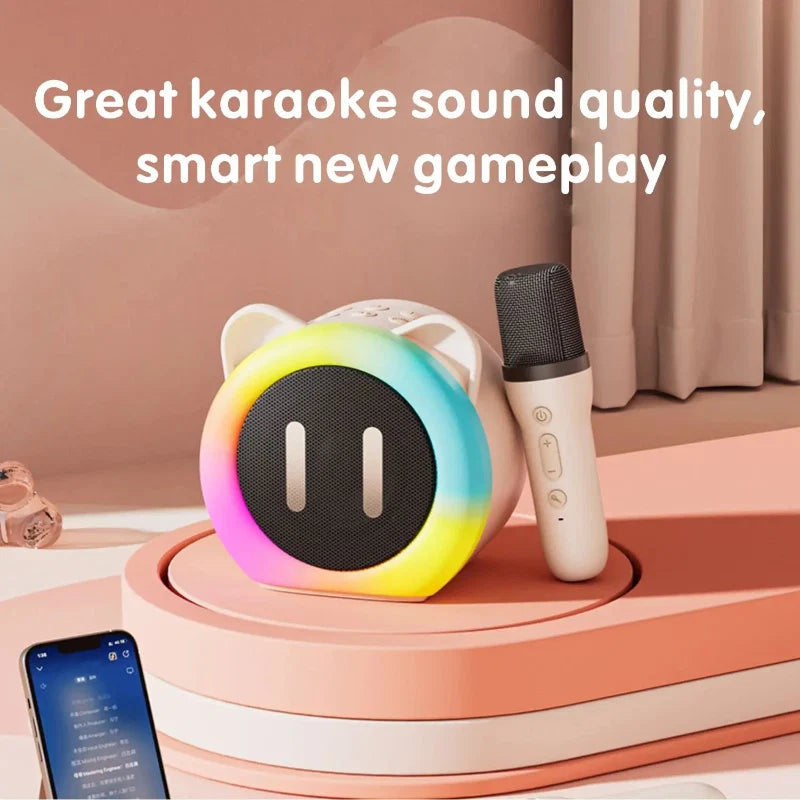 Cute Cat Mini Karaoke Speaker