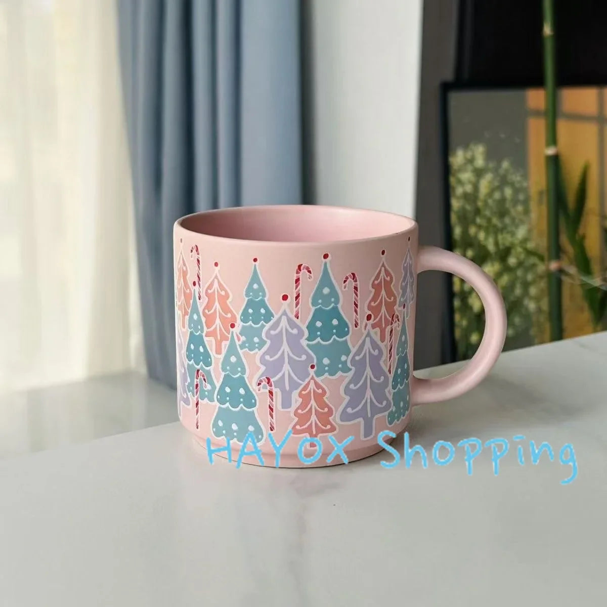 Vintage Christmas Ceramic Mug