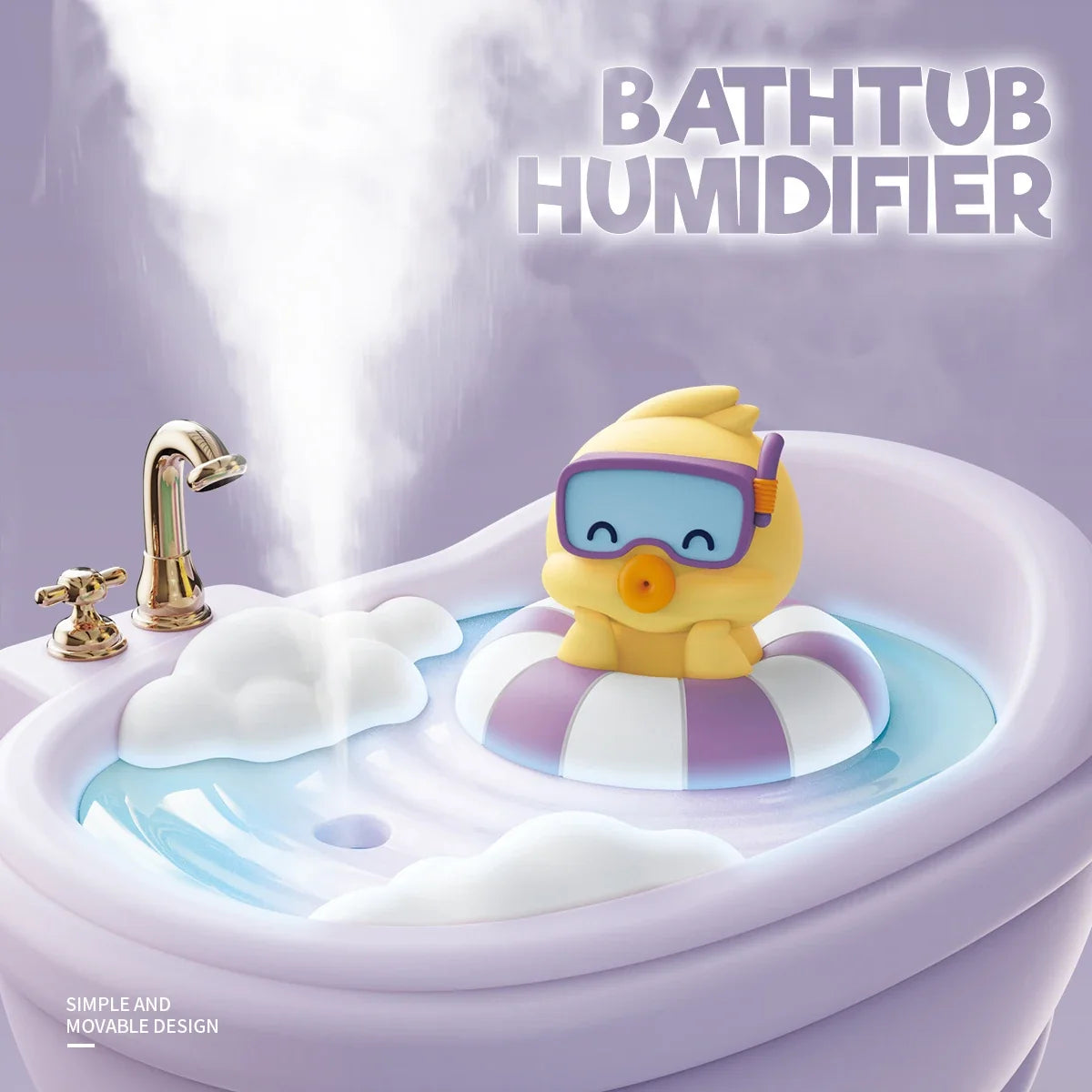 Cute Animal Bathtub Humidifier