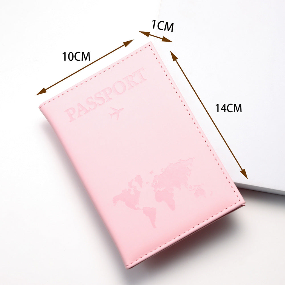 RFID Vintage PU Leather Passport Holder | Multi-Function Travel Wallet