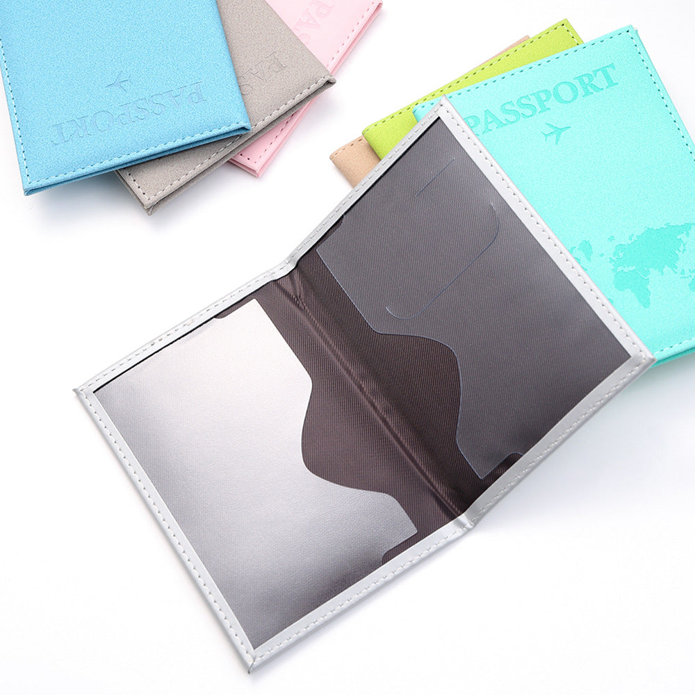 RFID Vintage PU Leather Passport Holder | Multi-Function Travel Wallet