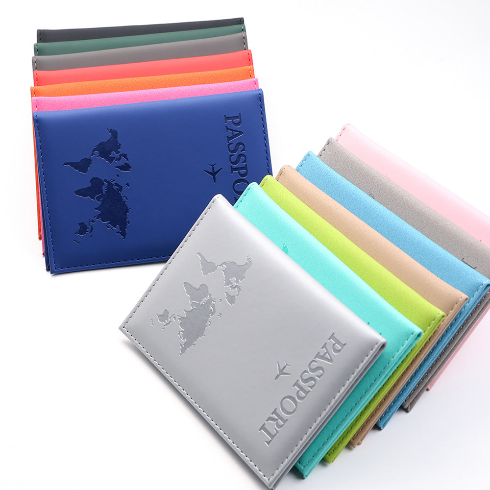 RFID Vintage PU Leather Passport Holder | Multi-Function Travel Wallet