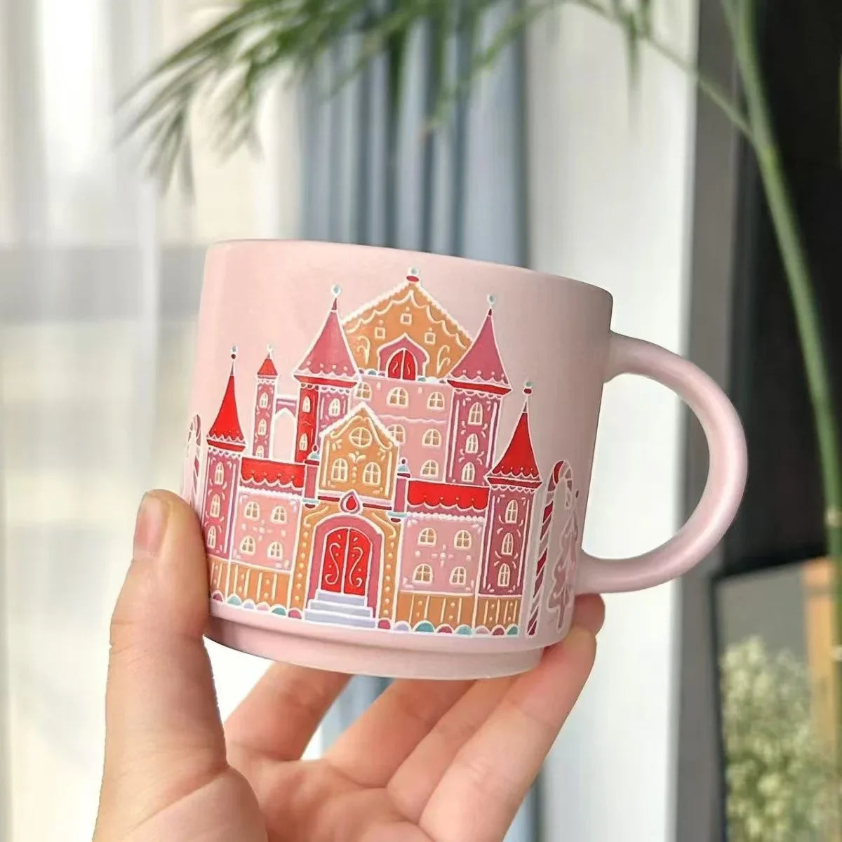 Vintage Christmas Ceramic Mug