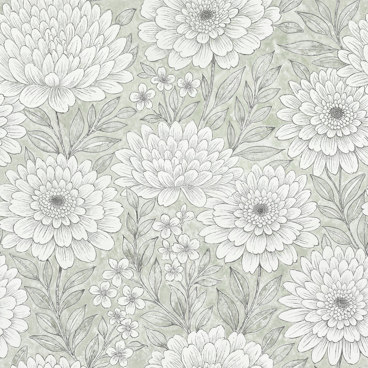 Samantha (Green) Wallpaper