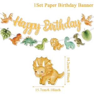 Dinosaur Birthday Disposable Tablecloth Birthday Party Decoration Kids Boy Baby Shower Jungle Dino Party Table Cover Supplies