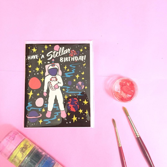 CARD - Stellar Birthday