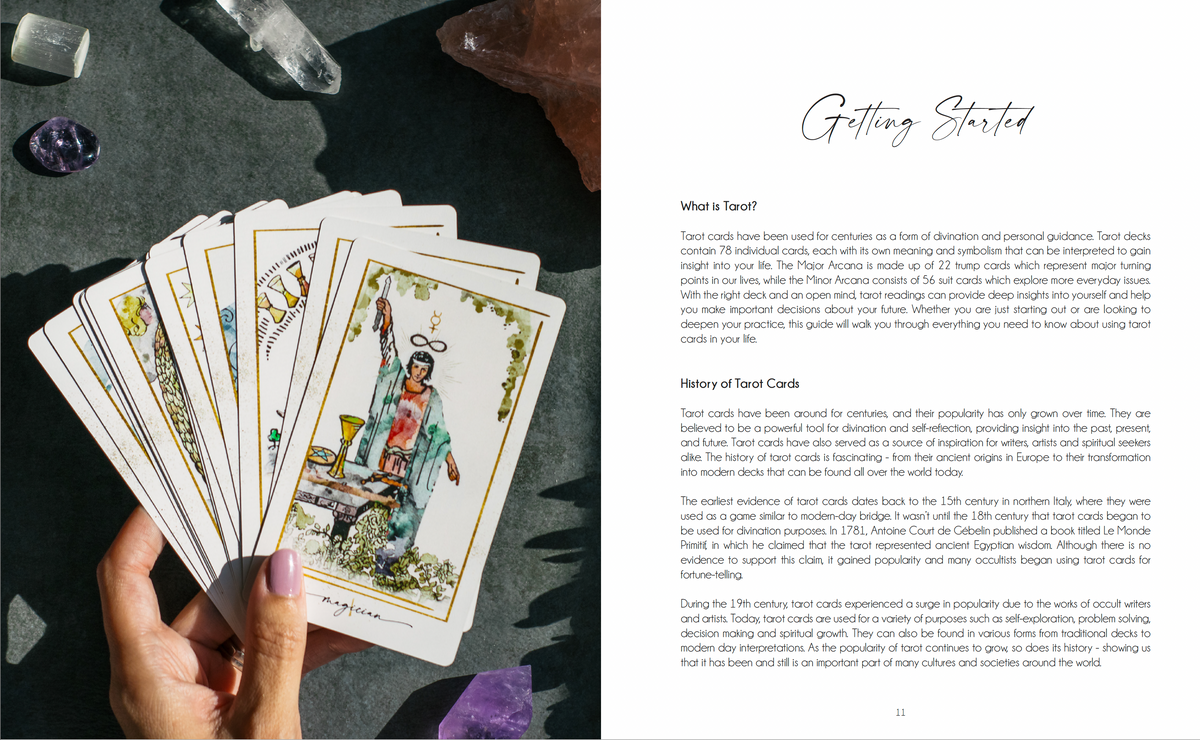 Decoding the Cards: A Tarot Workbook for Intuitive Exploration