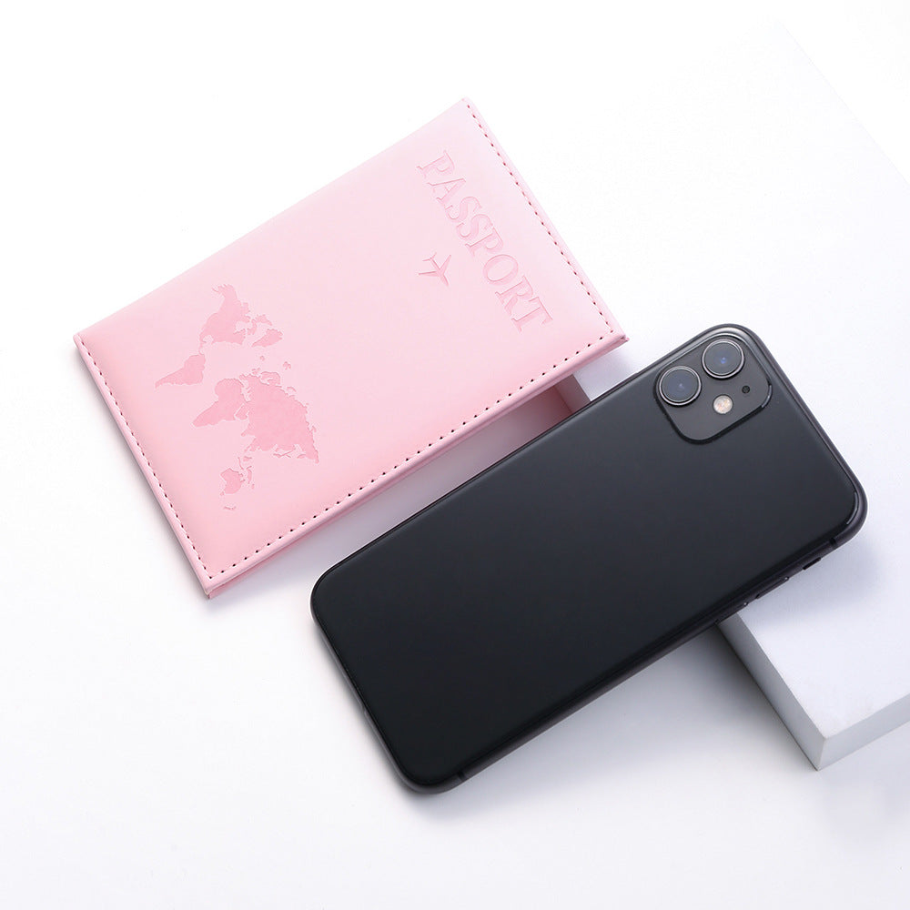 RFID Vintage PU Leather Passport Holder | Multi-Function Travel Wallet
