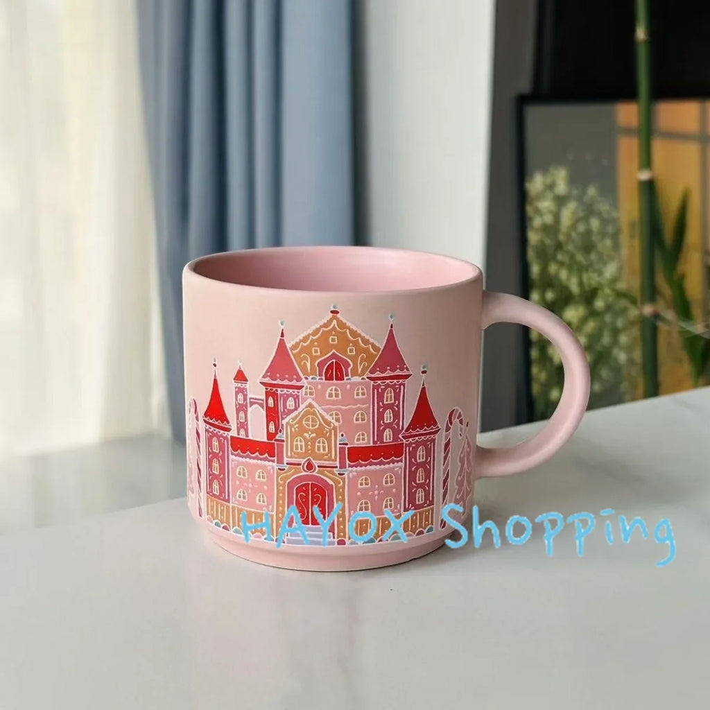 Vintage Christmas Ceramic Mug