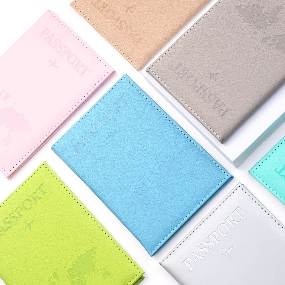 RFID Vintage PU Leather Passport Holder | Multi-Function Travel Wallet