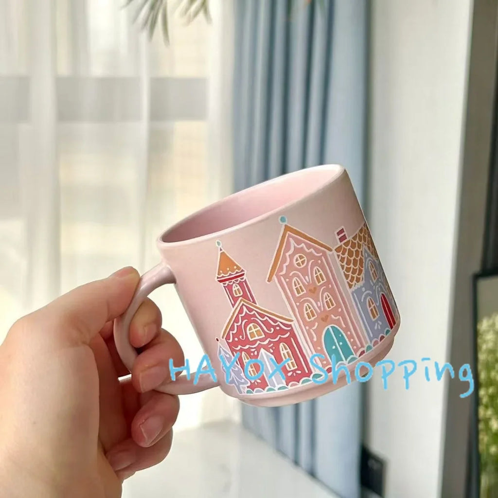 Vintage Christmas Ceramic Mug