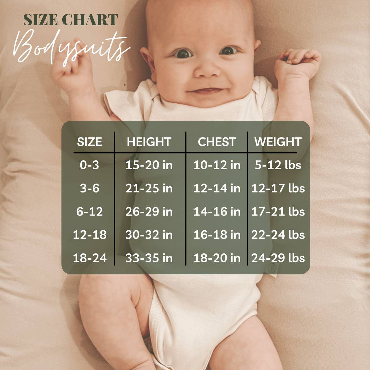 Loved Clay Organic Cotton Baby Bodysuit Long Sleeve