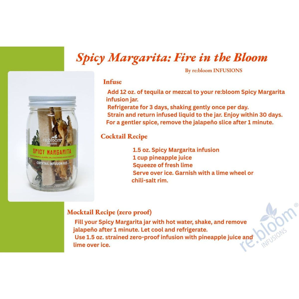 Spicy Margarita Cocktail Infusion Kit