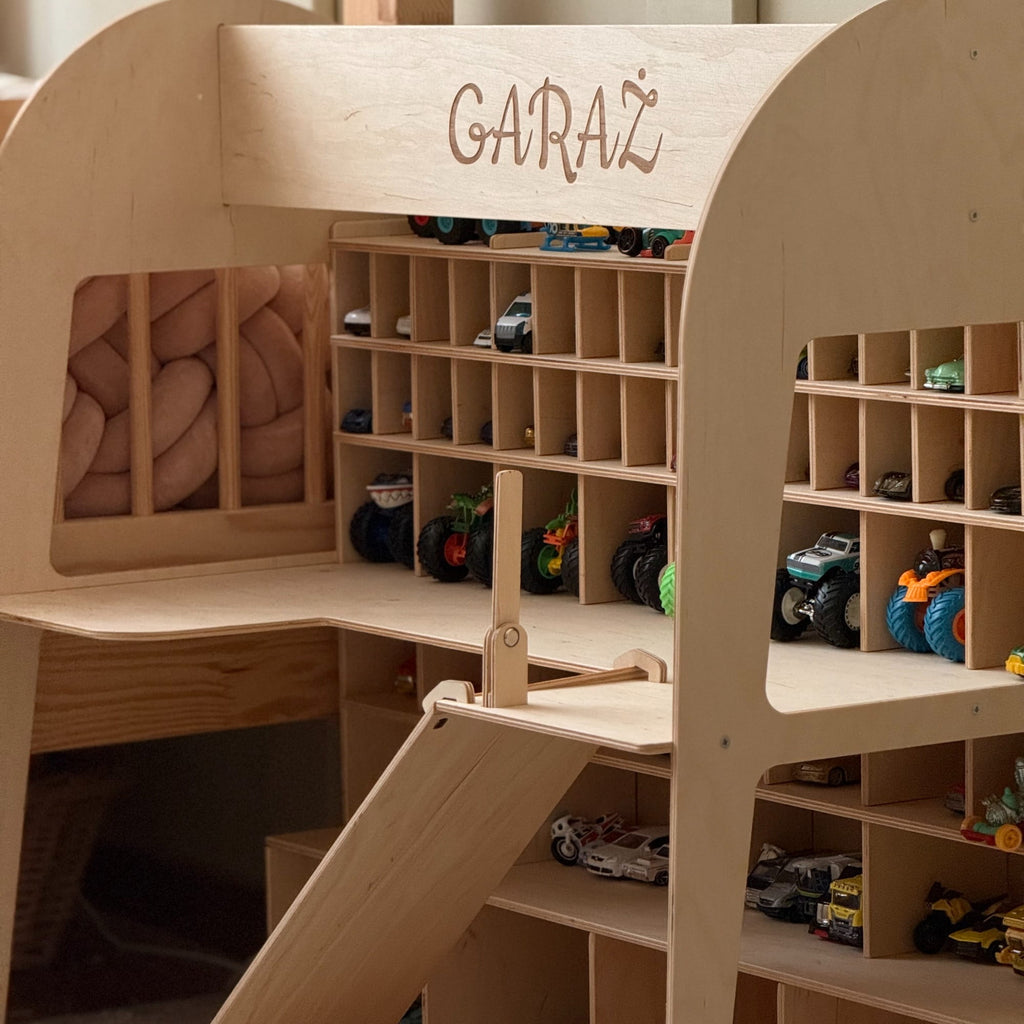 Toy Car Garage Storage