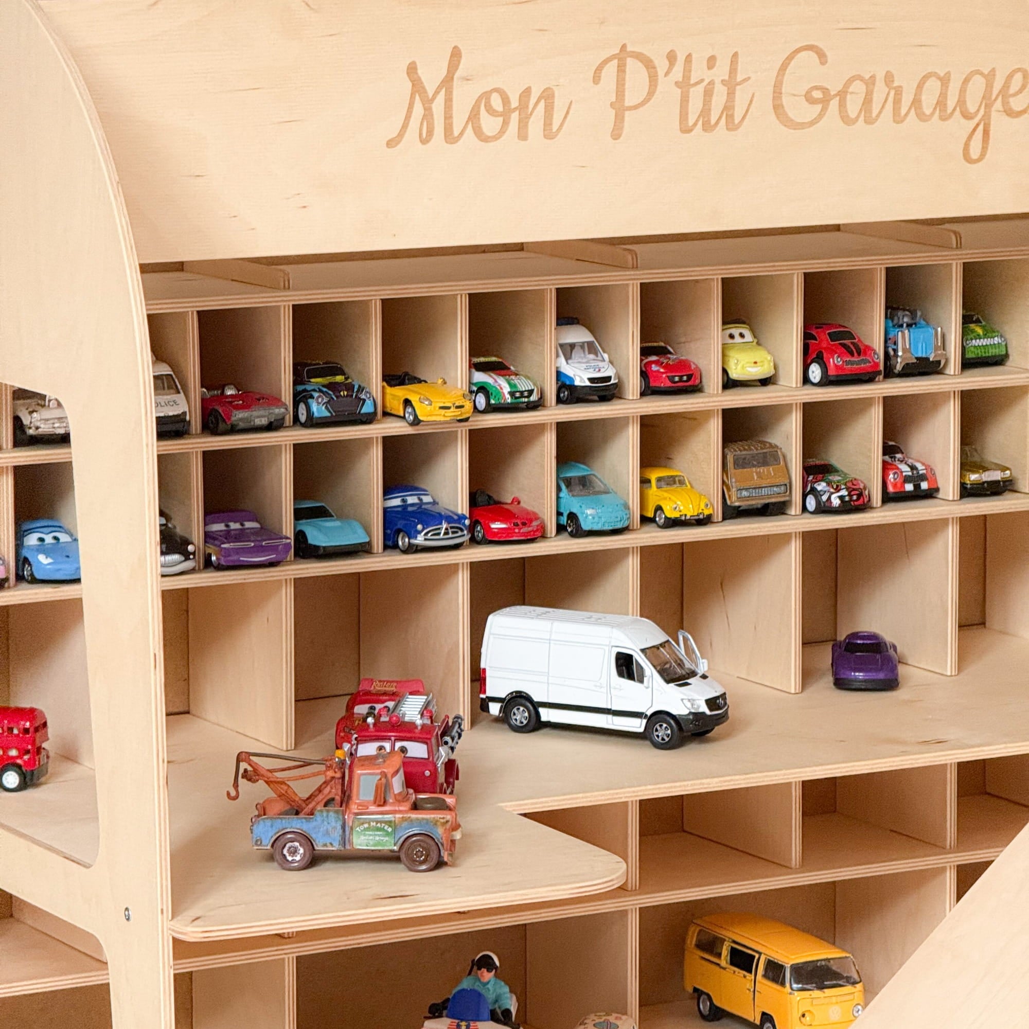 Toy Car Garage Storage