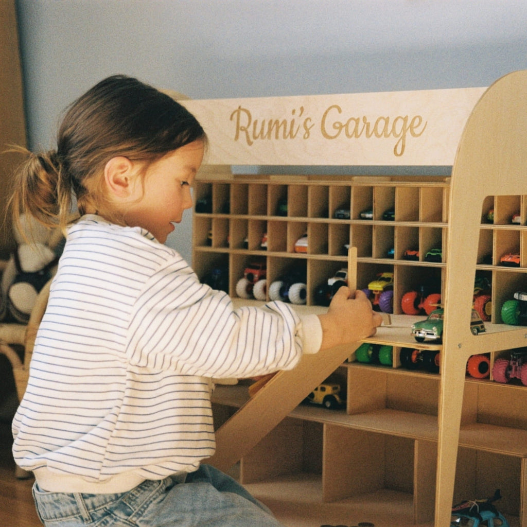 Toy Car Garage Storage