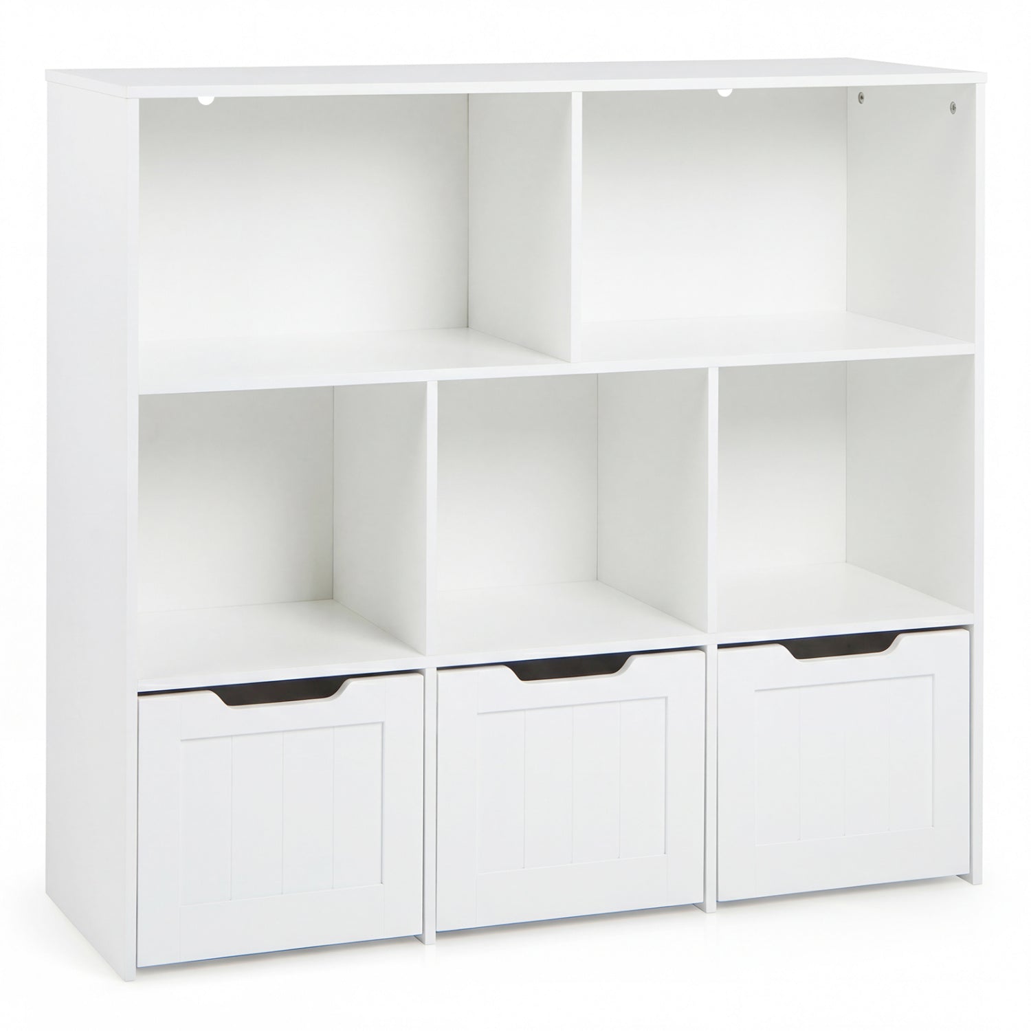 Kids Storage Organizer with 3 Drawers and 5 Cubbies