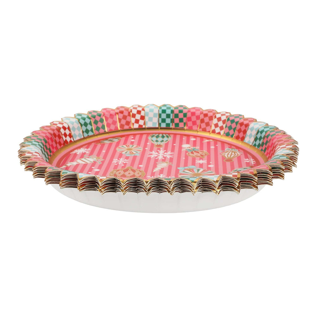 Deck the Halls Dinner Plates (10 count)