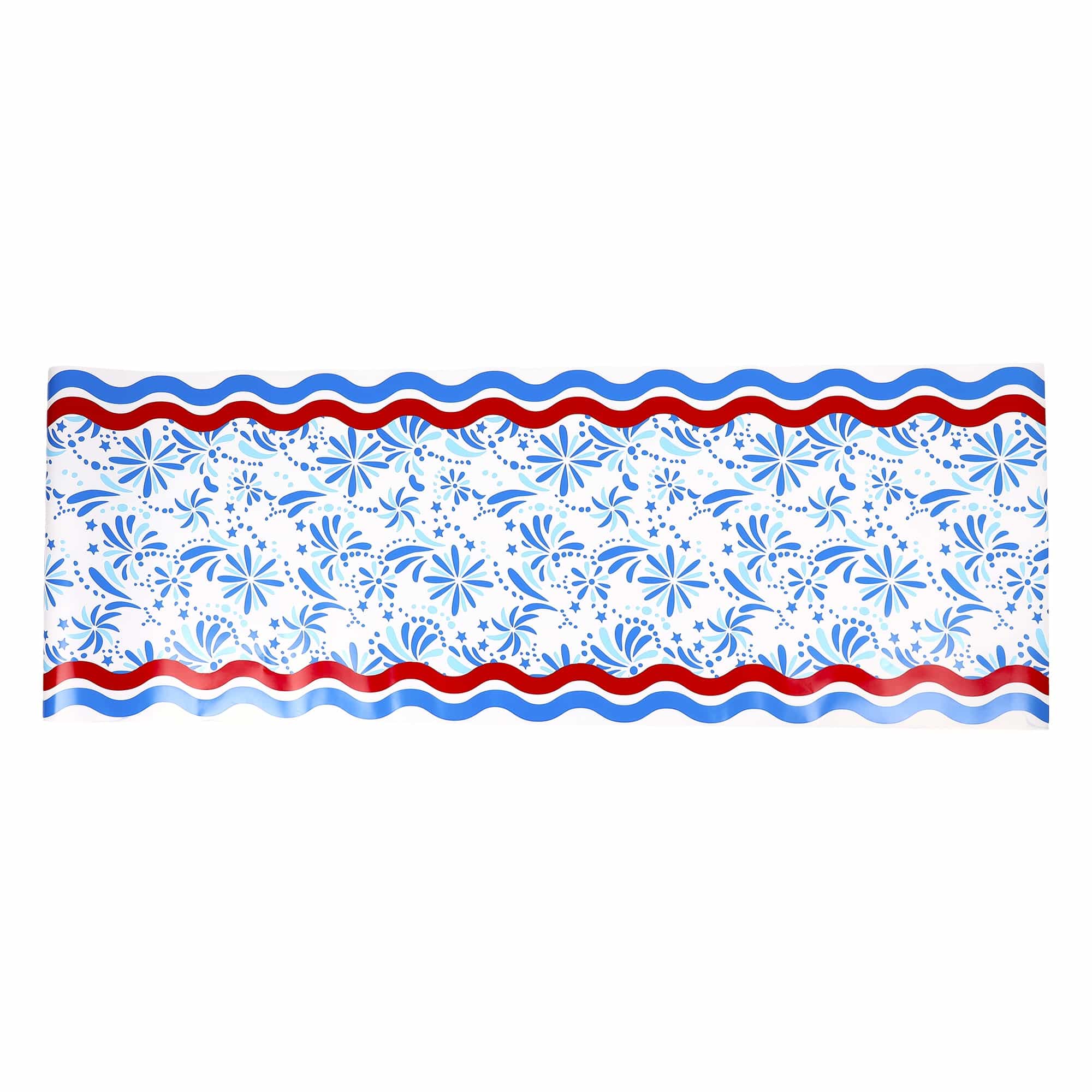 Star Spangled Spark Paper Table Runner (25 ft, cut to fit)