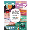 Color by Numbers Travel: 40 Mystery Pictures to Reveal - Paperback
