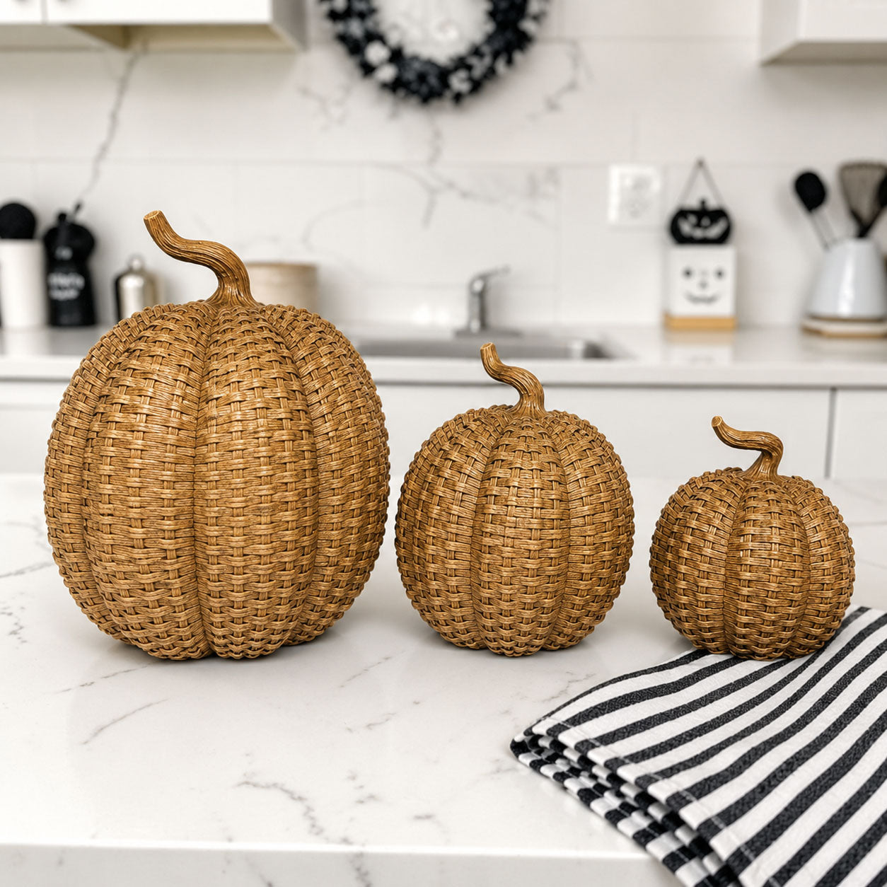 Rattan Pumpkins