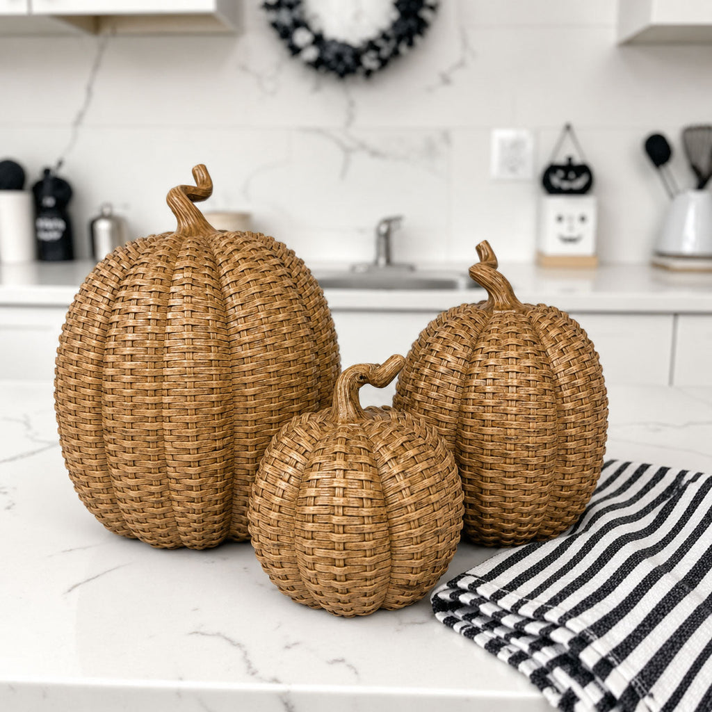 Rattan Pumpkins